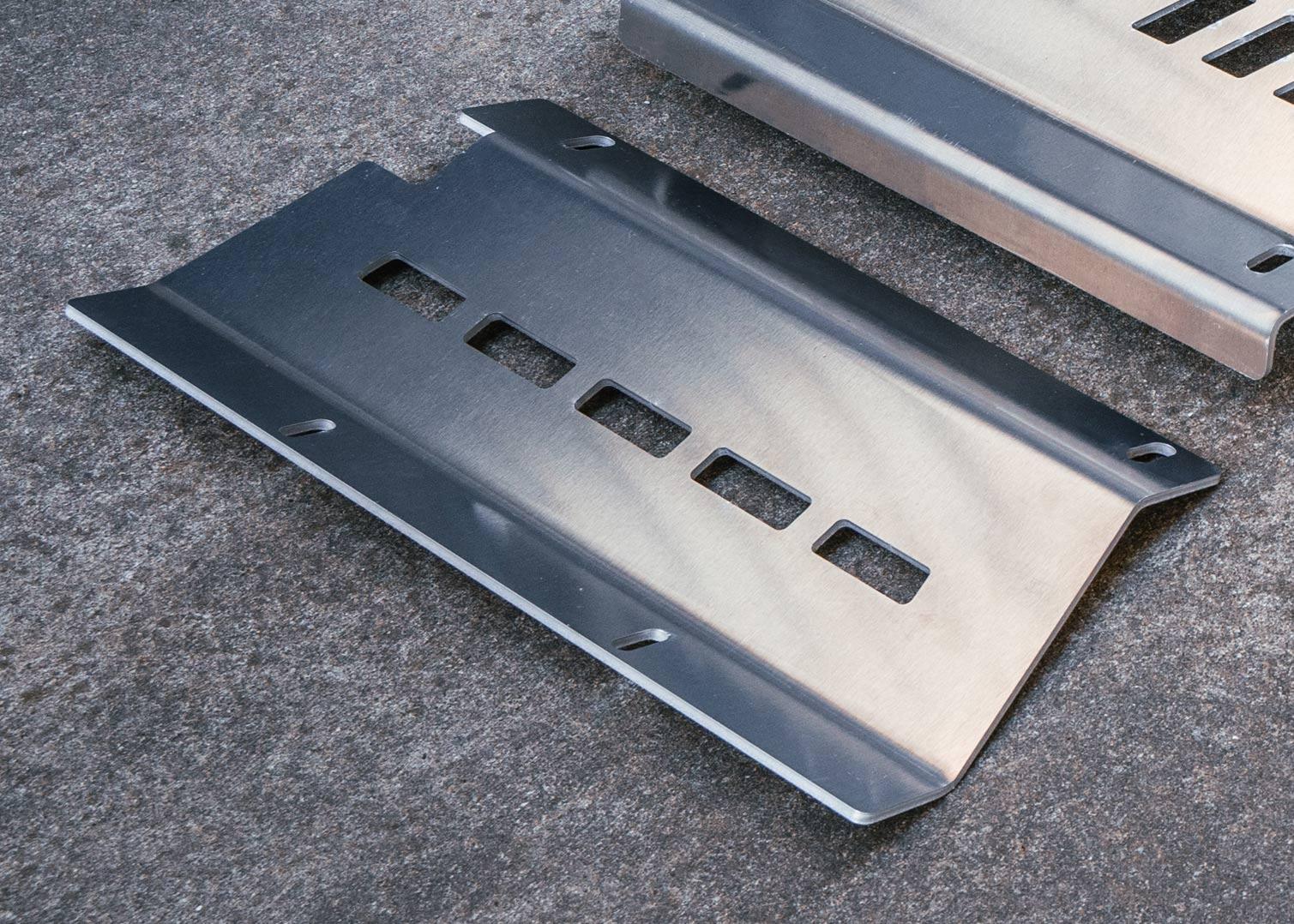 Toyota Tacoma (2005-2023) Aluminum Connector Skid Plate - Backwoods Adventure Mods
