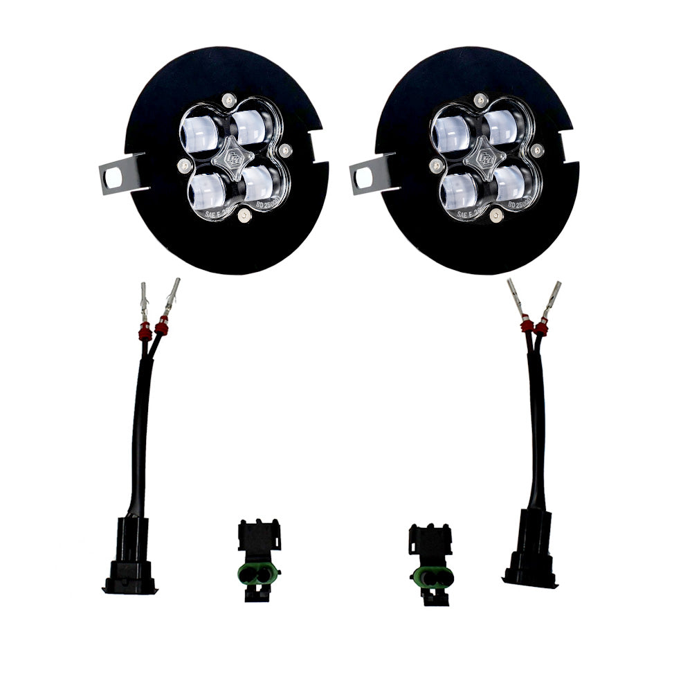 Toyota Squadron SAE Fog Pocket Light Kit - Toyota 2005-11 Tacoma; 2007-13 Tundra