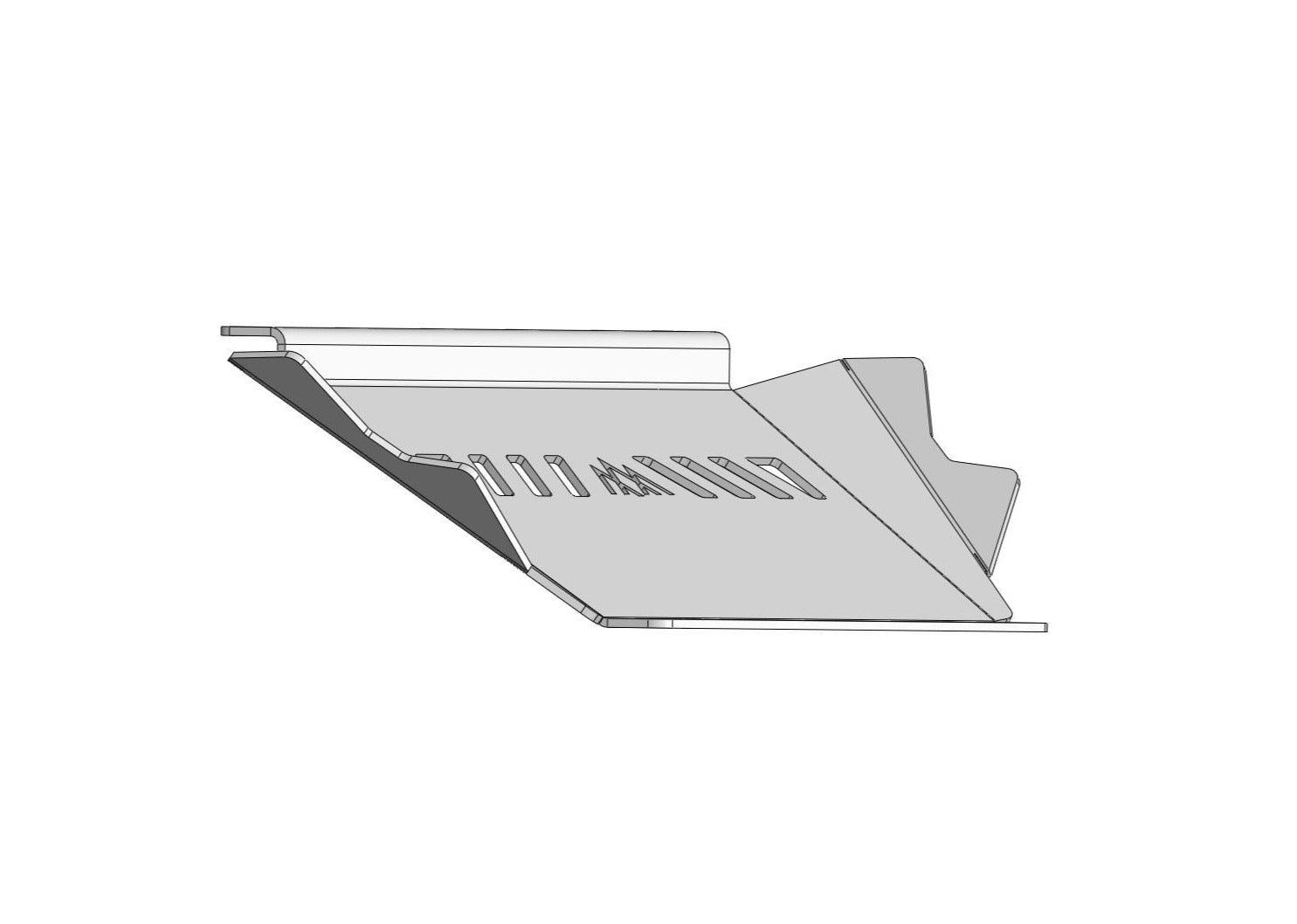 Toyota 4Runner 5th Gen (2010-2024) Aluminum Connector Skid Plate - Backwoods Adventure Mods