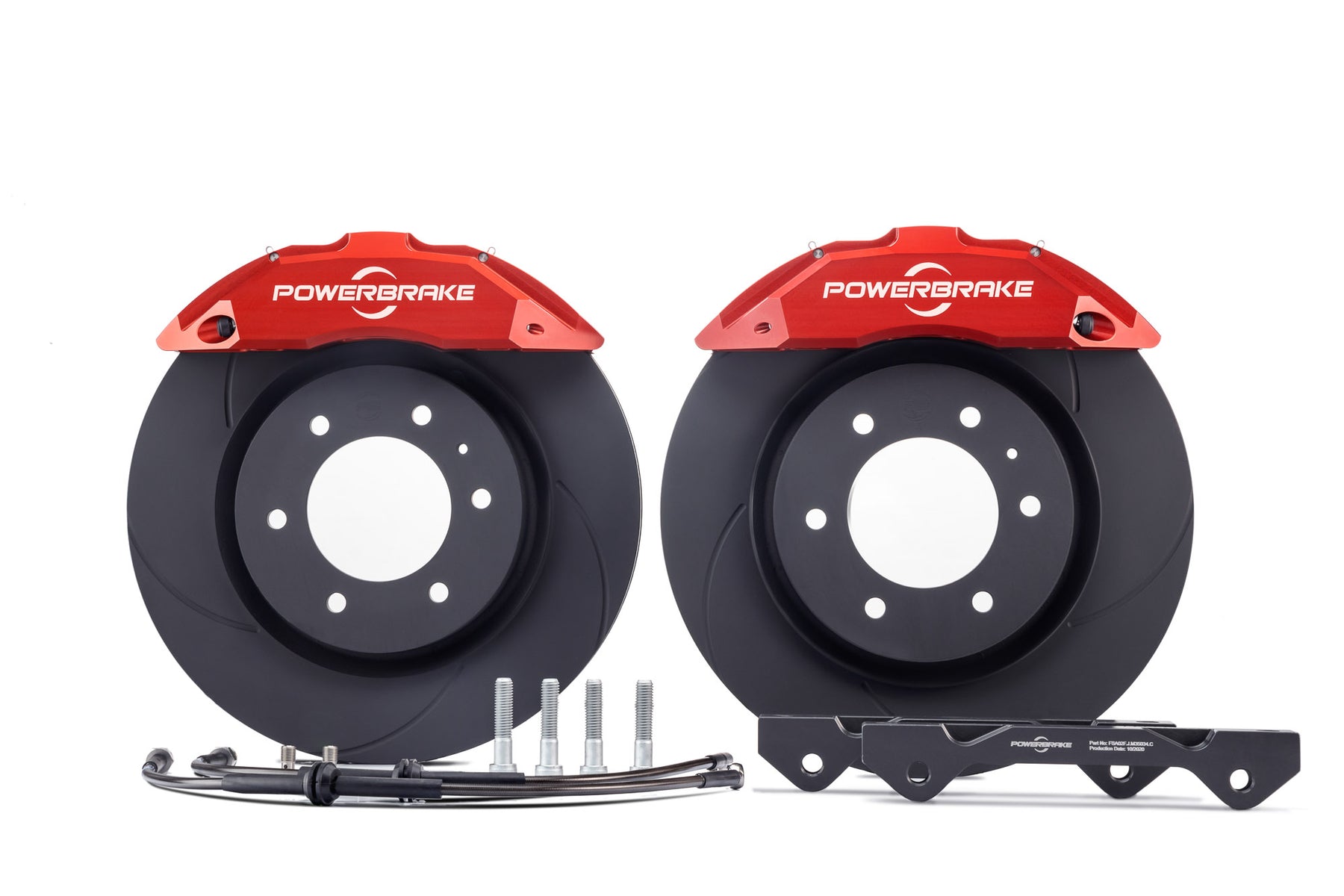 Powerbrake X-Line Big Brake Kit - 4th Gen Toyota 4Runner (2003-2009)