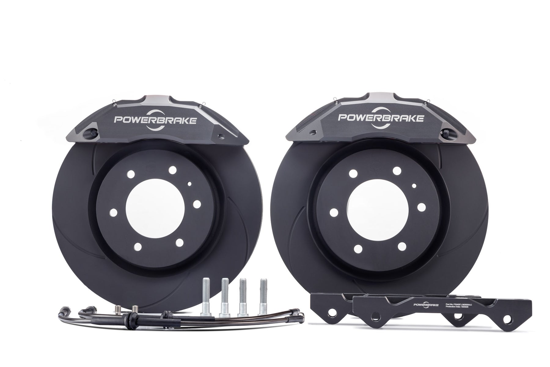 Powerbrake X-Line Big Brake Kit - 4th Gen Toyota 4Runner (2003-2009)