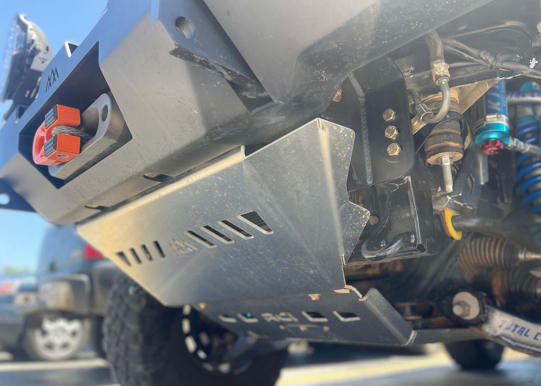Toyota 4Runner 5th Gen (2010-2024) Aluminum Connector Skid Plate - Backwoods Adventure Mods