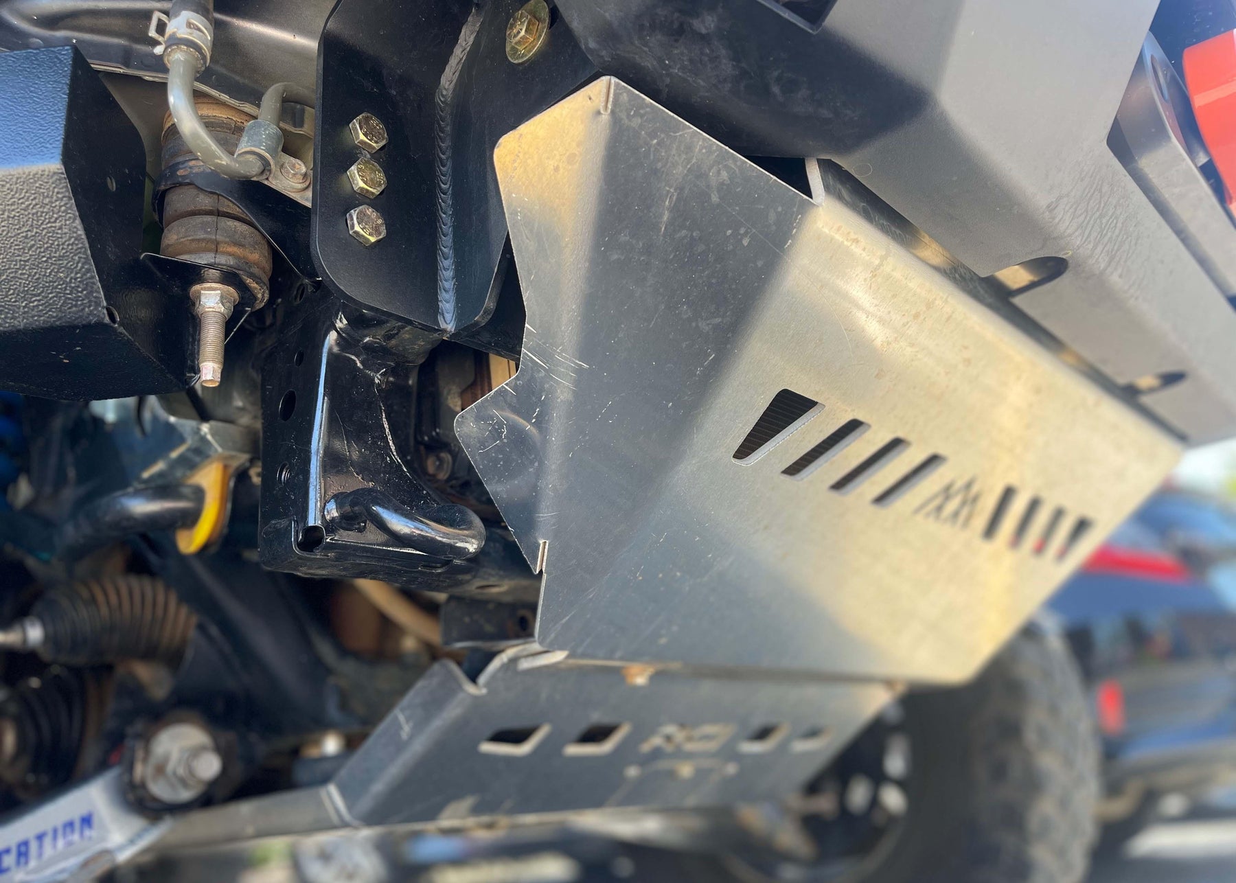 Toyota 4Runner 5th Gen (2010-2024) Aluminum Connector Skid Plate - Backwoods Adventure Mods
