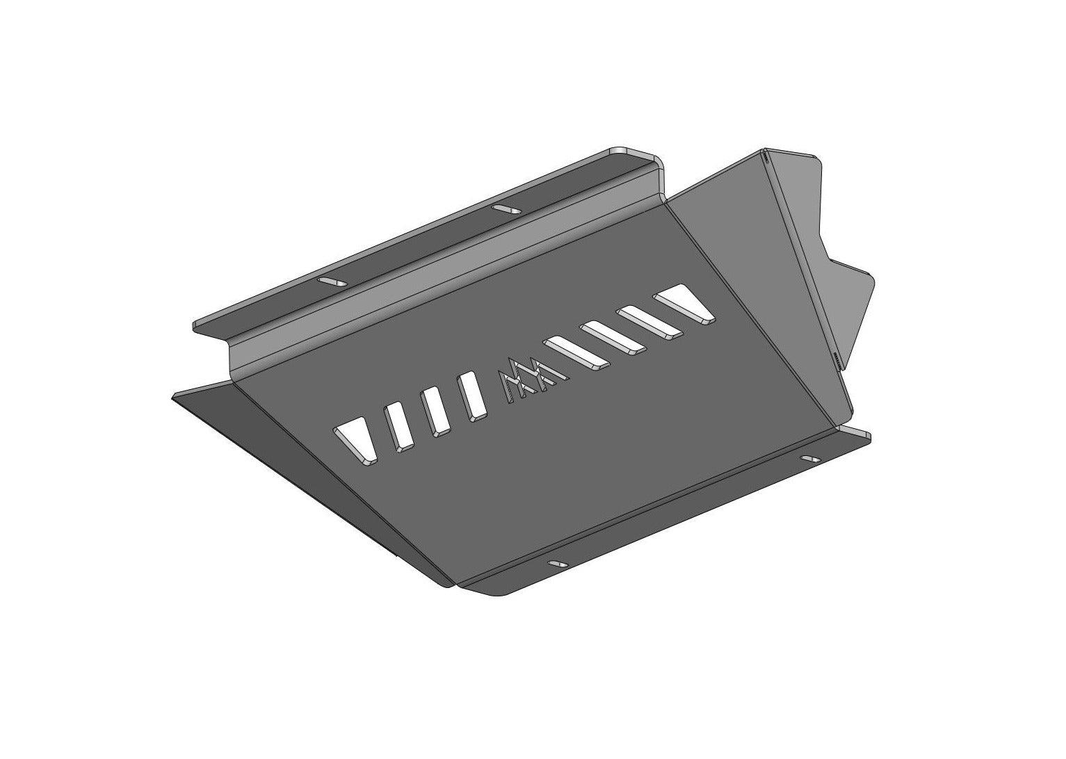 Toyota 4Runner 5th Gen (2010-2024) Aluminum Connector Skid Plate - Backwoods Adventure Mods