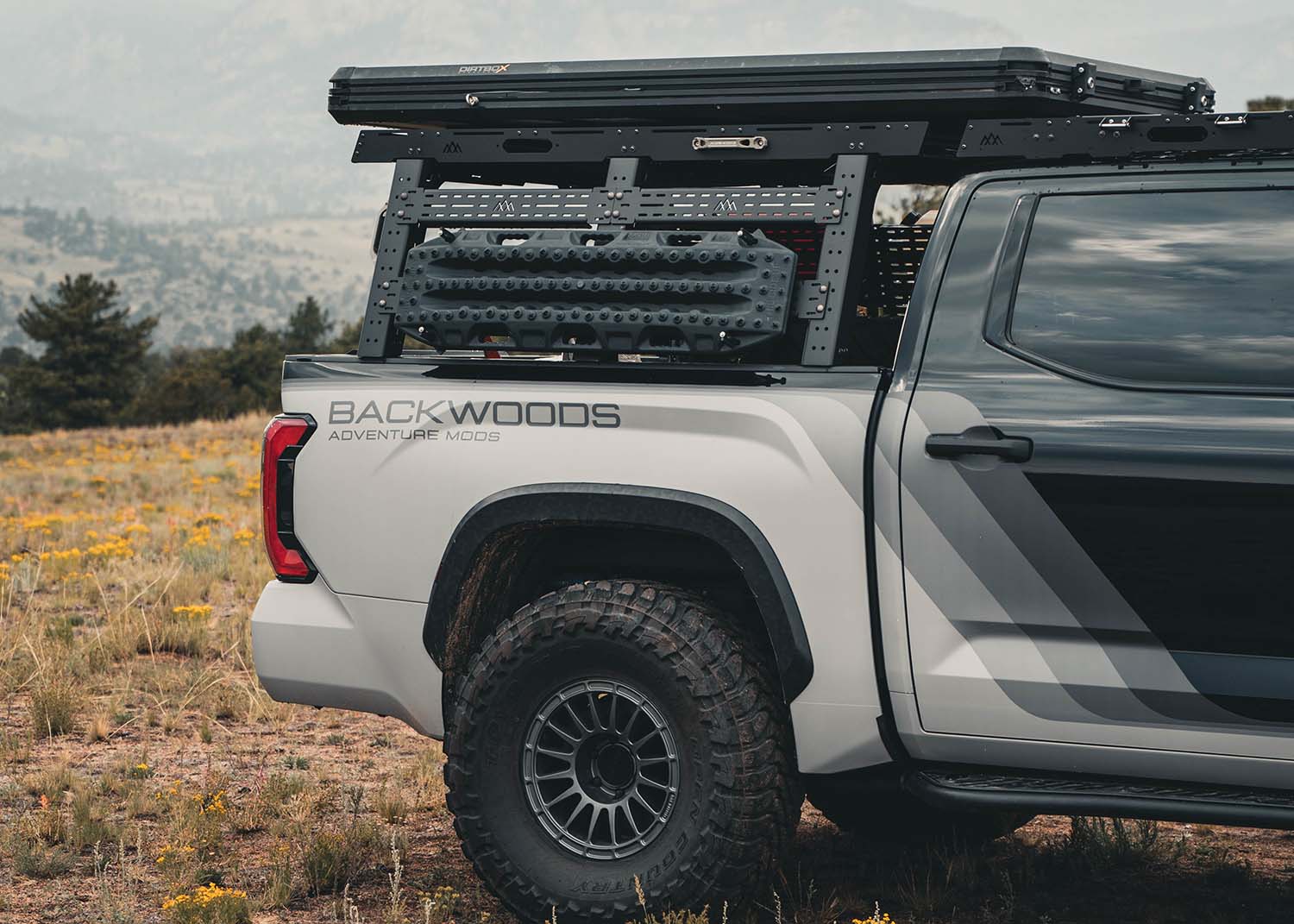 Toyota Tundra 3rd Gen (2022+) Bed Rack - Full Height - Backwoods Adventure Mods