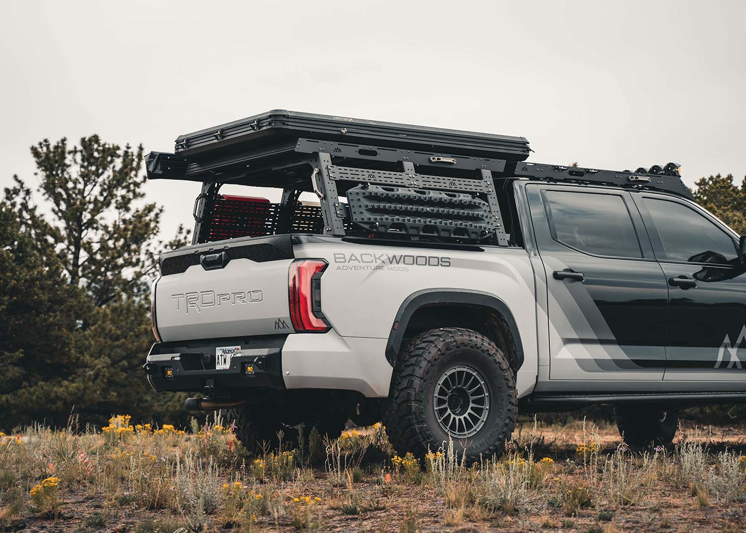 Toyota Tundra 3rd Gen (2022+) Bed Rack - Full Height - Backwoods Adventure Mods