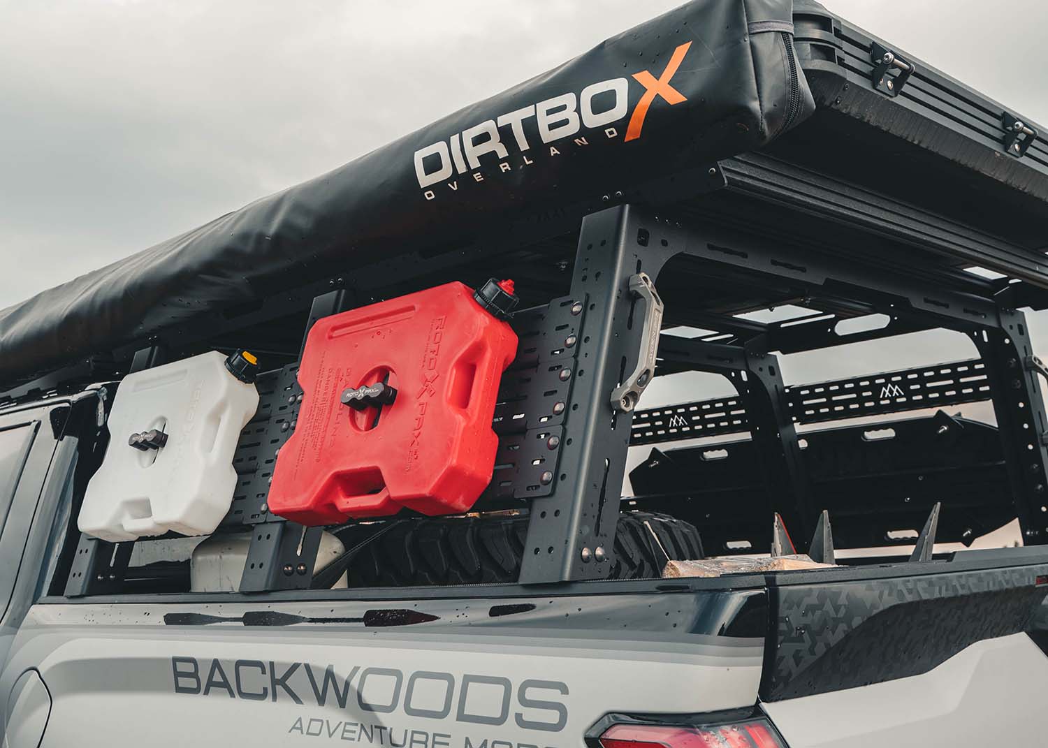 Toyota Tundra 3rd Gen (2022+) Bed Rack - Full Height - Backwoods Adventure Mods