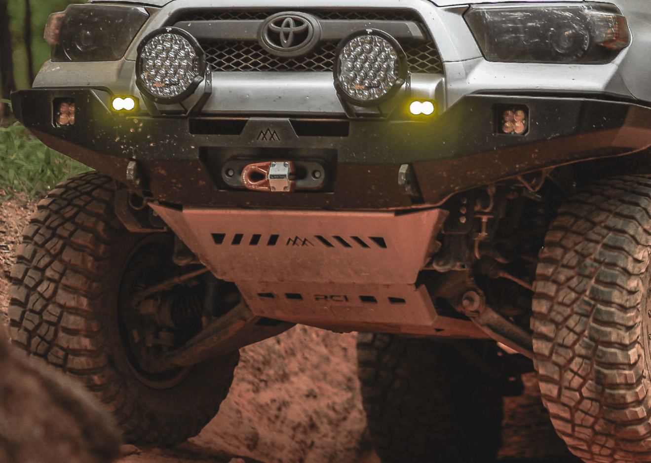 Toyota 4Runner 5th Gen (2010-2024) Aluminum Connector Skid Plate - Backwoods Adventure Mods