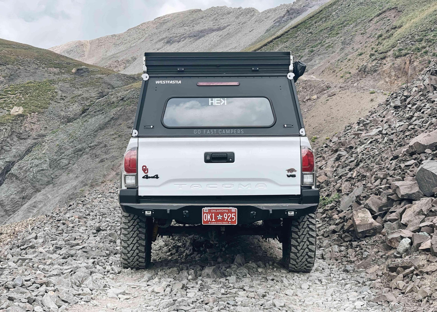 Toyota Tacoma 3rd Gen (2016-2023) Hi-Lite High Clearance Rear Bumper - Backwoods Adventure Mods