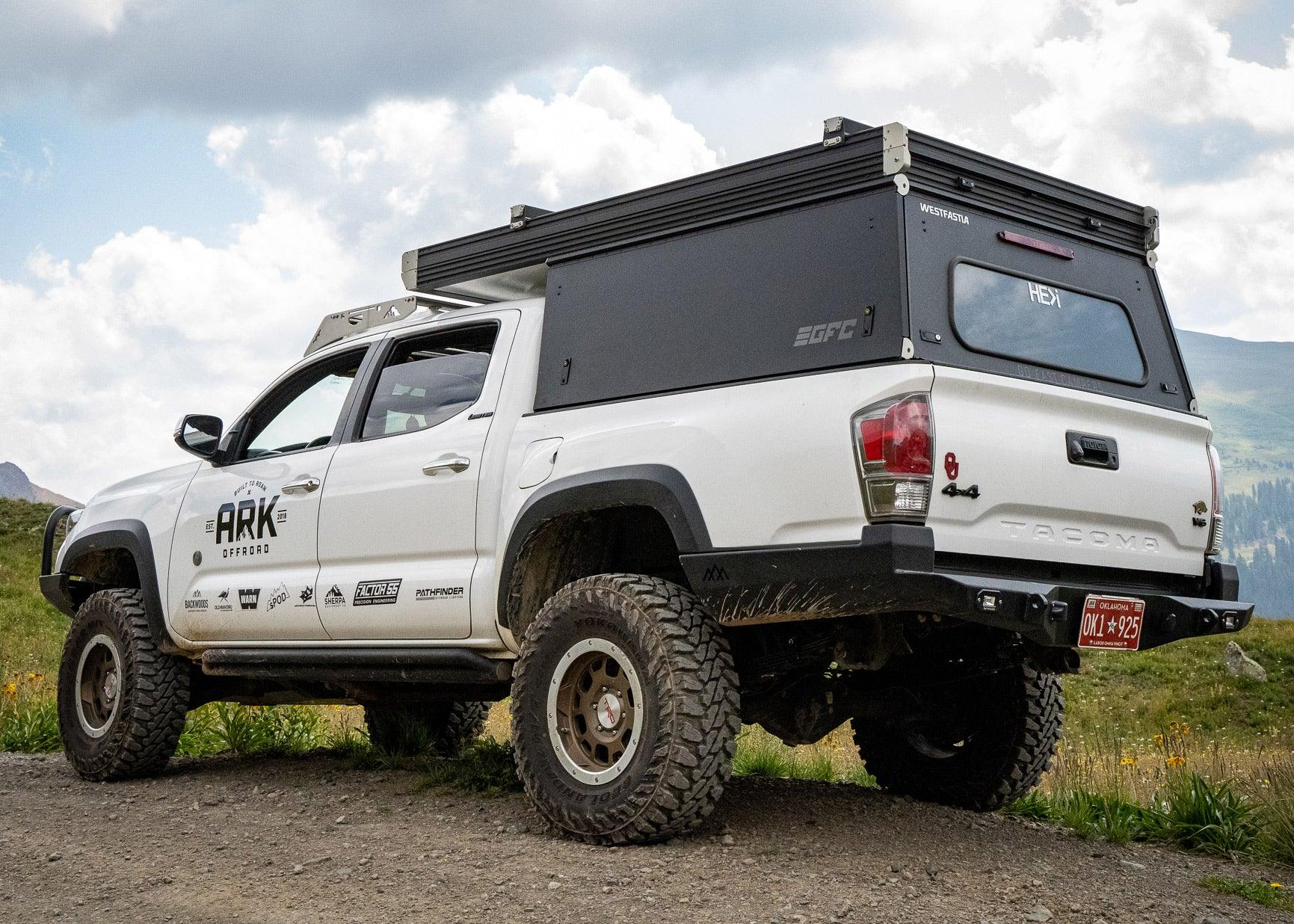 Toyota Tacoma 3rd Gen (2016-2023) Hi-Lite High Clearance Rear Bumper - Backwoods Adventure Mods