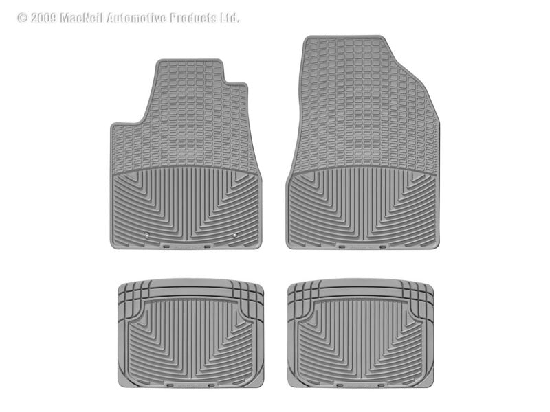 WeatherTech 03-07 Nissan Murano Front and Rear Rubber Mats - Grey