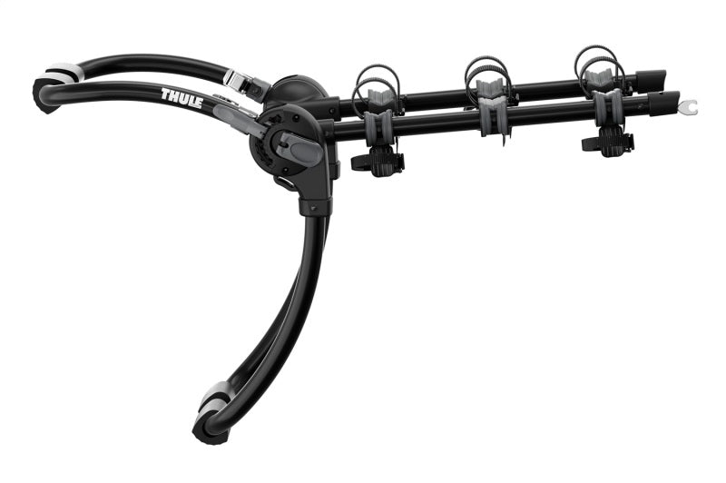 Thule Gateway Pro 3 Hanging-Style Trunk Bike Rack w/Anti-Sway Cages (Up to 3 Bikes) - Black